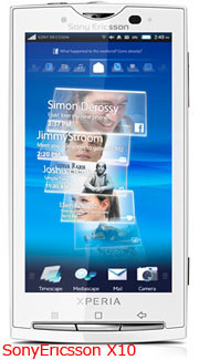 SonyEricsson X10